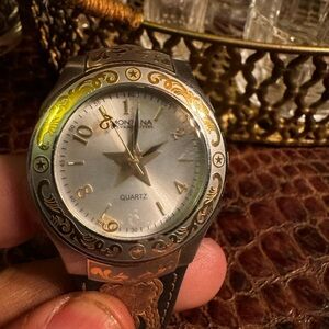 Mens Western Montana Silversmith Watch